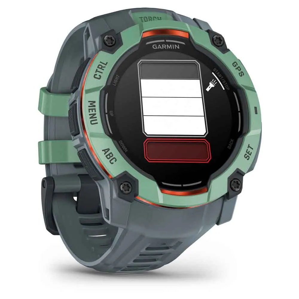 Купить Garmin 010-03020-01 Часы Instinct 3 50 mm Amoled Зеленый  Green / Grey 7ft.ru в интернет магазине Семь Футов