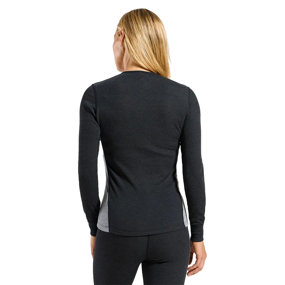 Купить Odlo 196701-10793-xl Комплект термобелья с длинным рукавом Active Warm Special Dark Grey Melange / Grey Melange 30x22x4 7ft.ru в интернет магазине Семь Футов