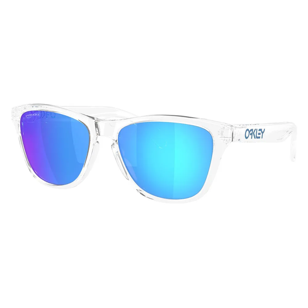 Купить Oakley OO9508-0153 Солнцезащитные очки Frogskins s Polished Clear / Polished Clear Prizm Sapphire/CAT3 7ft.ru в интернет магазине Семь Футов