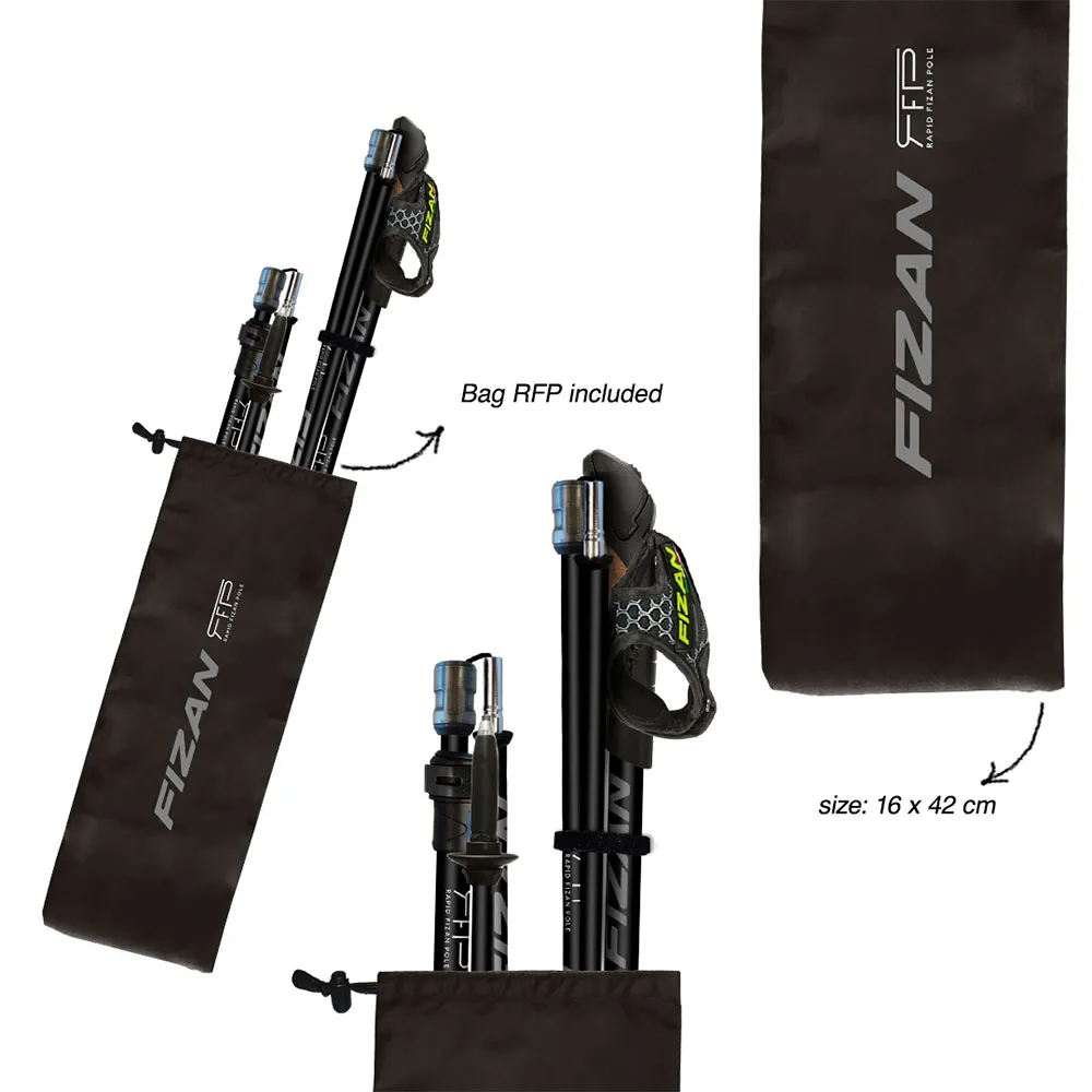 Купить Fizan FZ100031 трости RFP Trail Серебристый  Black 110-135 cm 7ft.ru в интернет магазине Семь Футов