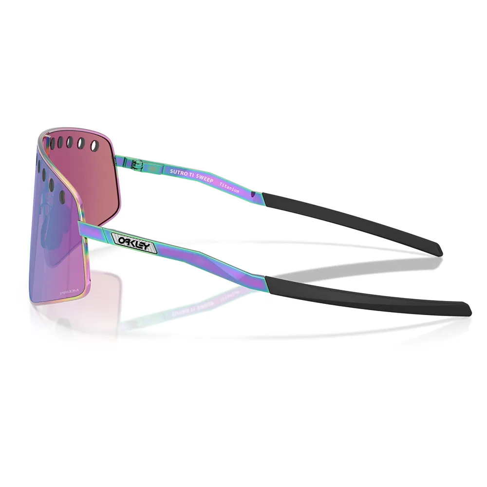 Купить Oakley OO6025-0538-38 Солнцезащитные очки Sutro ti sweep Бесцветный Polished Oil Slick Prizm Road Jade/CAT3 7ft.ru в интернет магазине Семь Футов
