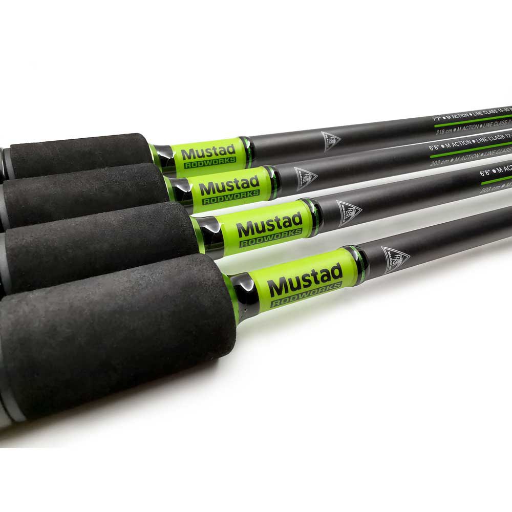 Купить Mustad MR005-VES2-H-72 Vantage Evoq Спиннинговая Удочка Черный Black / Yellow 2.19 m 7ft.ru в интернет магазине Семь Футов