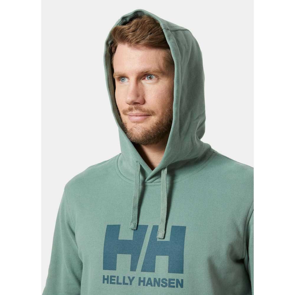 Купить Helly hansen 33977_489-S Толстовка Толстовка Logo Зеленый Cactus S 7ft.ru в интернет магазине Семь Футов