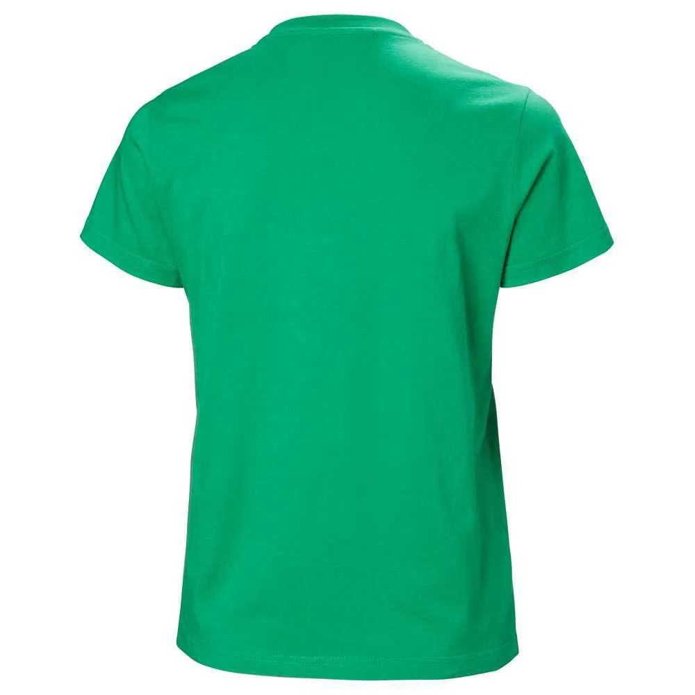 Купить Helly hansen 34465_499-s Футболка с коротким рукавом Logo 2.0 Bright Green 30x25x2 7ft.ru в интернет магазине Семь Футов