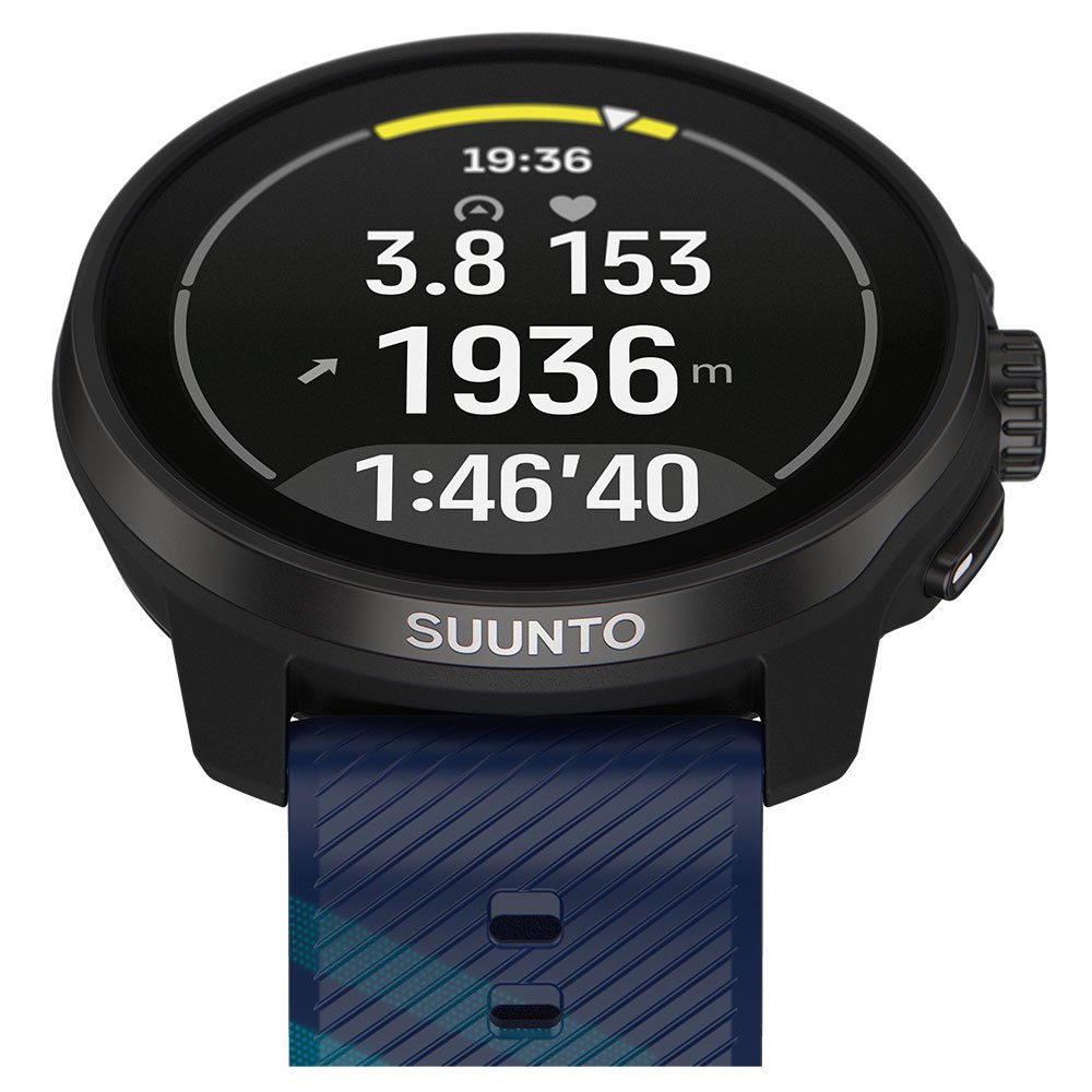 Купить Suunto SS051034000 Часы Race S UTMB World Series Голубой  All Black / Navy Blue 7ft.ru в интернет магазине Семь Футов