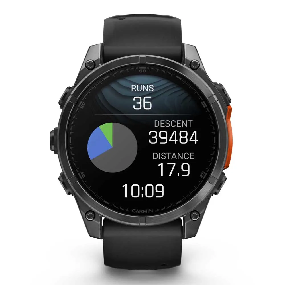 Купить Garmin 010-02904-00 Smartwatch Fenix 8 AMOLED 47 mm  Black 7ft.ru в интернет магазине Семь Футов
