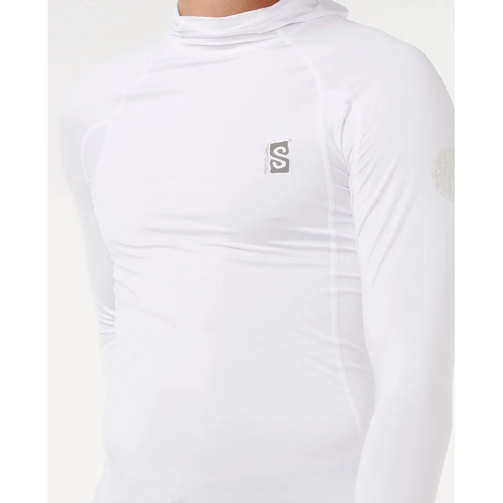 Купить Rip curl 18cmrv_1000_xl Rash guard с длинным рукавом и капюшоном S-Series UPF Perf White 30x25x2 7ft.ru в интернет магазине Семь Футов