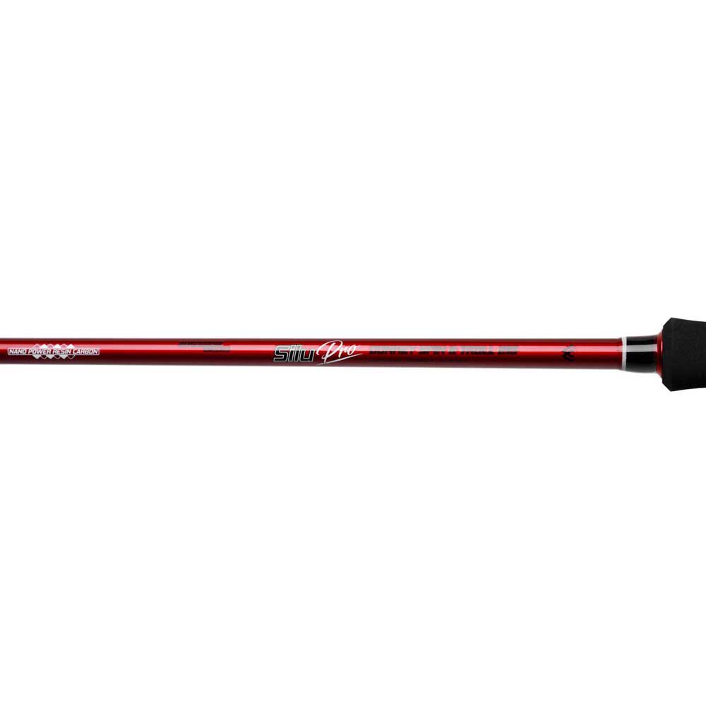 Купить Mikado WAA928-245 SiluPro Donkey Удочка Для Сома  Red / Black 2.45 m 7ft.ru в интернет магазине Семь Футов