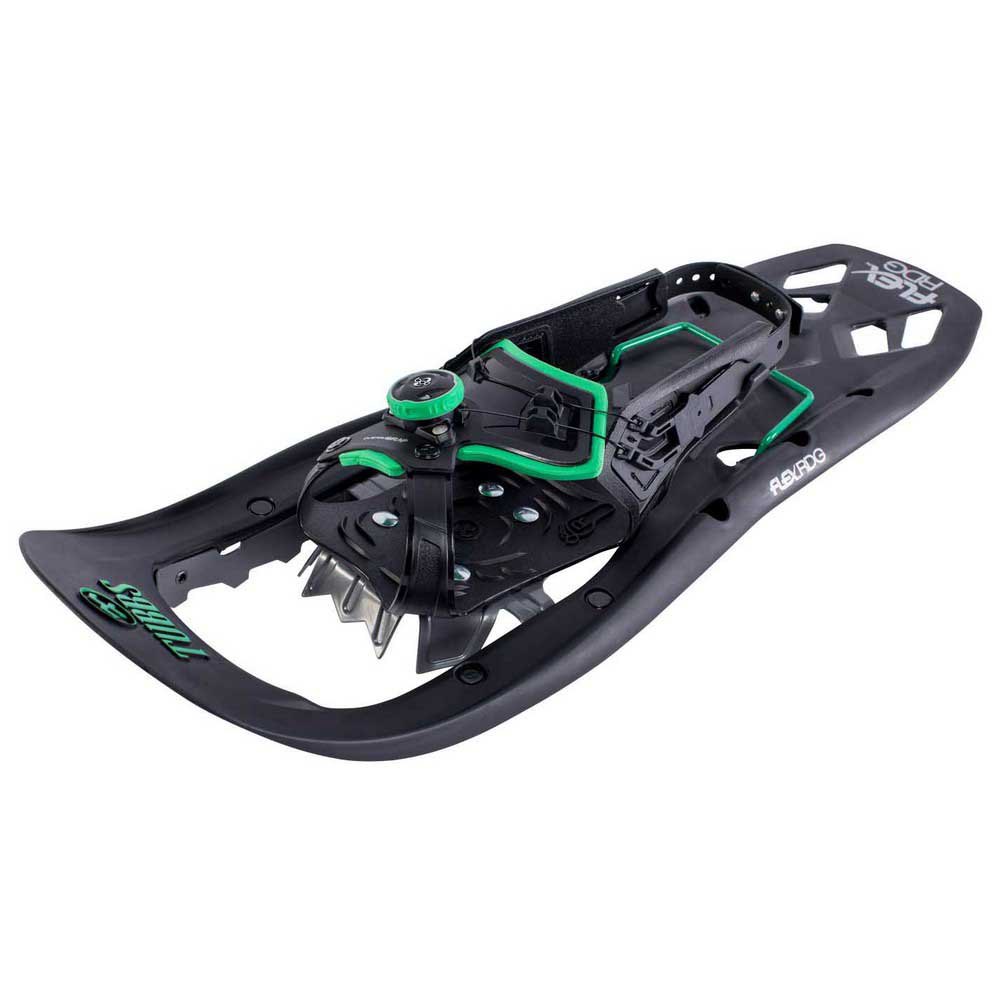 Купить Tubbs snow shoes 17C0011.1.1-24 Flex RDG Снегоступы Черный Black / Green EU 40-47 7ft.ru в интернет магазине Семь Футов