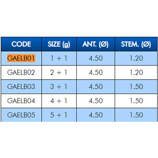 Купить Colmic GAELB02 плавать Elba Piombato  Blue / Orange / Silver / Green 3 g 7ft.ru в интернет магазине Семь Футов