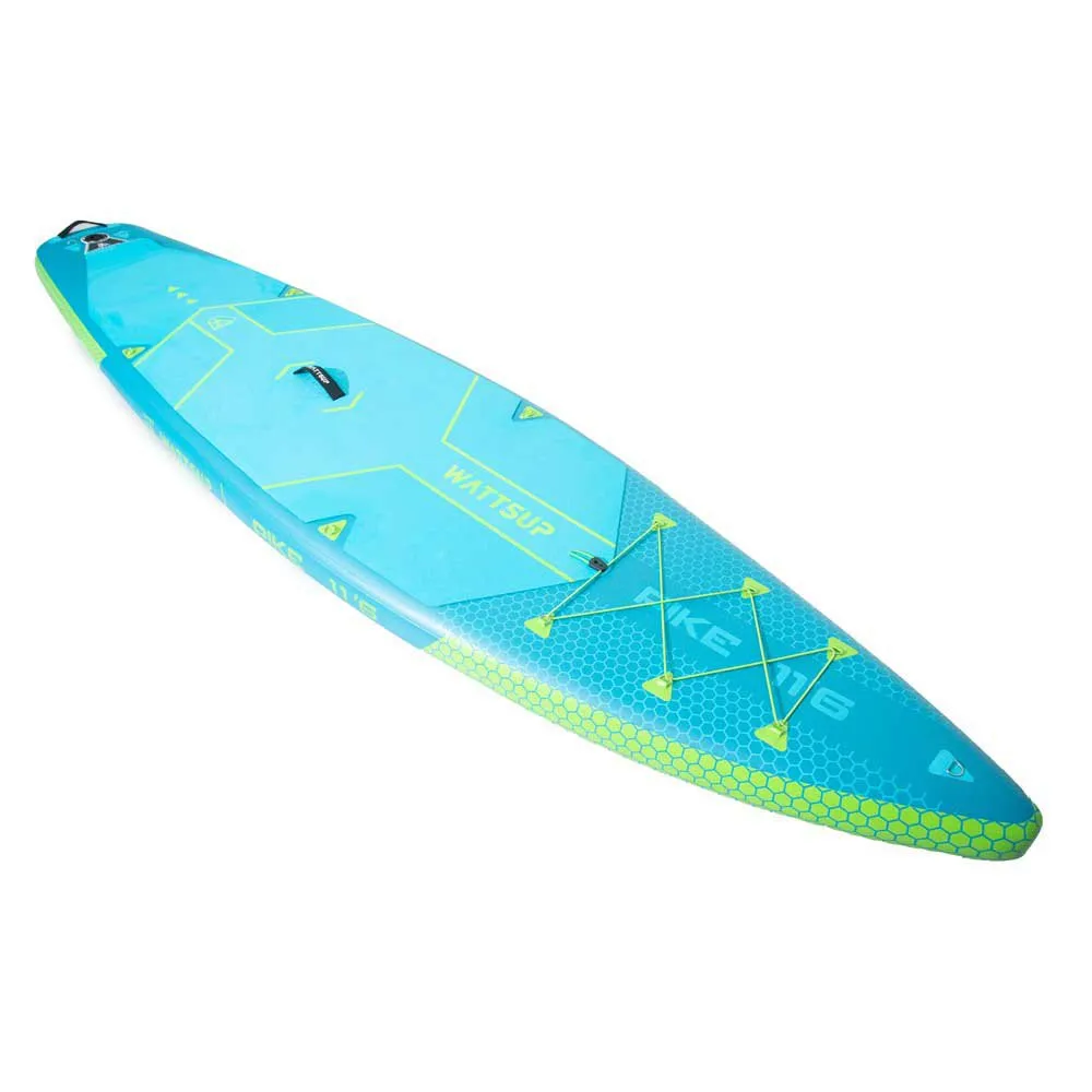 Купить Wattsup pb-wpik116k Надувной комплект для падлбординга Pike Combo 11´6´´ Blue / Lime 84x35x15 350 cm 7ft.ru в интернет магазине Семь Футов