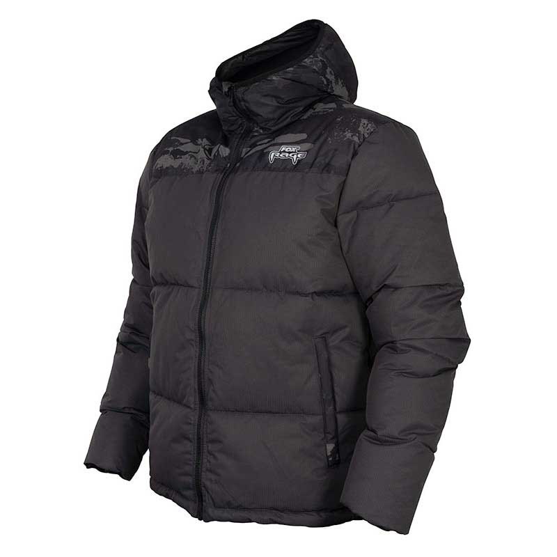 Купить Fox rage NPR344 Куртка Puffa Черный  Black / Camo 3XL 7ft.ru в интернет магазине Семь Футов