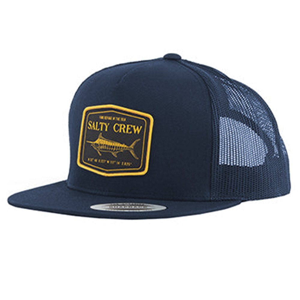 Купить Salty crew 35035080-NVY-1Sz Кепка Stealth Trucker Голубой  Navy 7ft.ru в интернет магазине Семь Футов