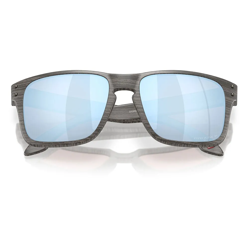 Купить Oakley OO9509-0553 поляризованные солнцезащитные очки Holbrook s Woodgrain Prizm Deep Water Polar/CAT3 7ft.ru в интернет магазине Семь Футов
