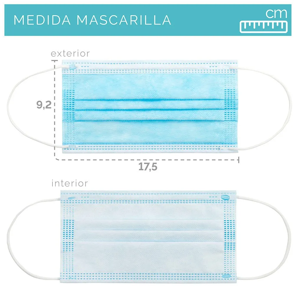 Купить Bodykare 15307 защитная маска Box 25 Единицы Multicolor 10x20x12 7ft.ru в интернет магазине Семь Футов