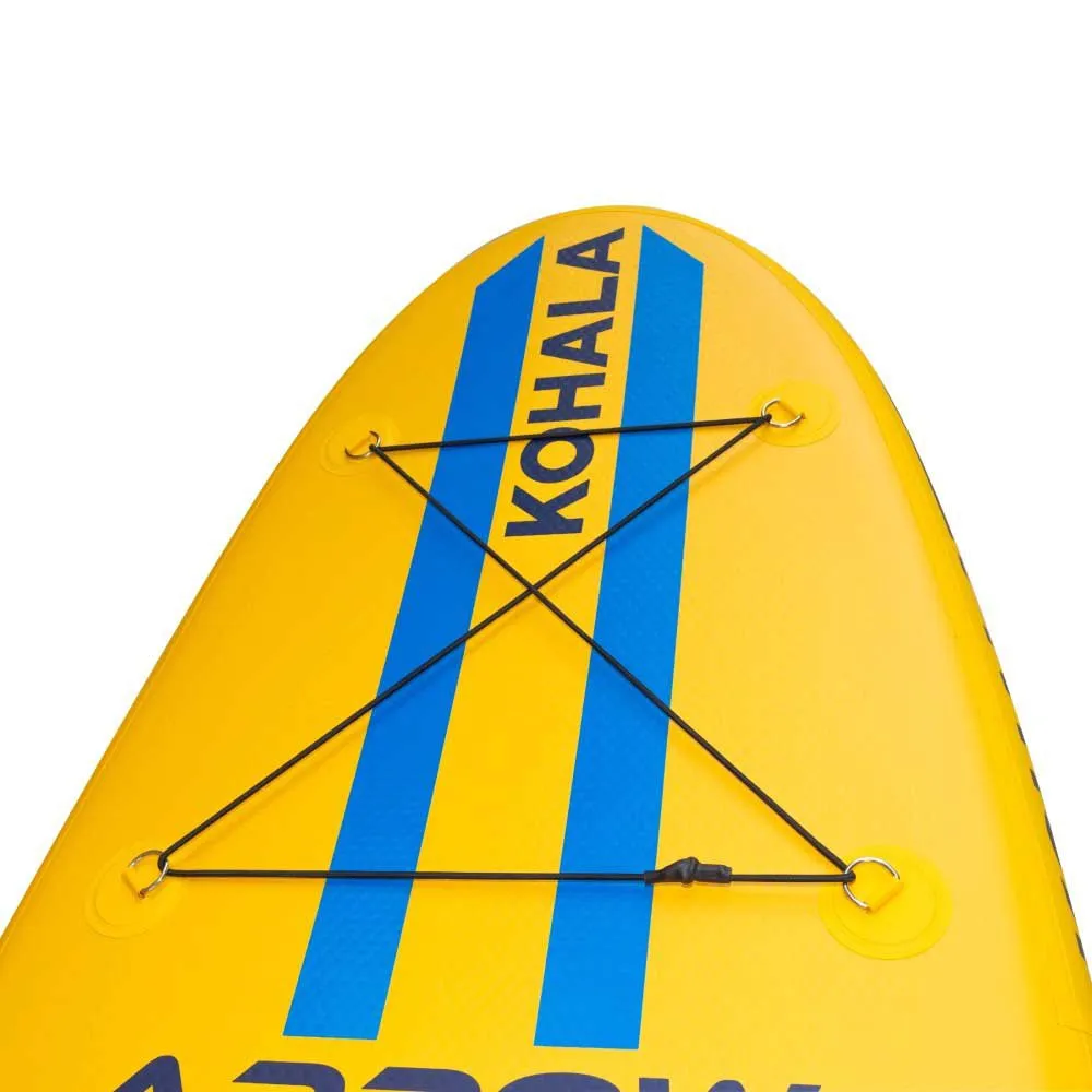 Купить Kohala 1863 доска для падл-серфинга Arrow school 2024 Yellow / Blue 175x55x28 7ft.ru в интернет магазине Семь Футов