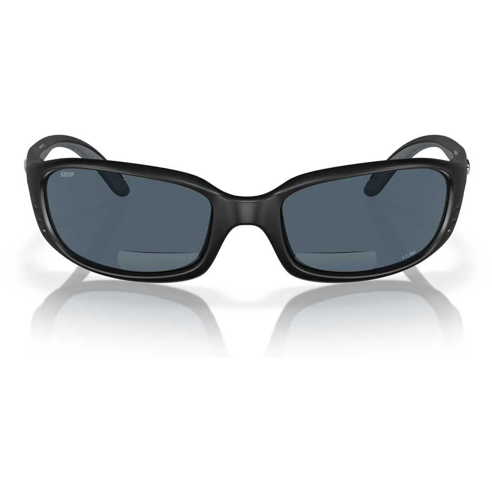 Купить Costa 06S7001-00040259 Brine Readers Поляризованные Очки 11 Matte Black 4 Gray 580P C-Mate 1.50/CAT3 7ft.ru в интернет магазине Семь Футов