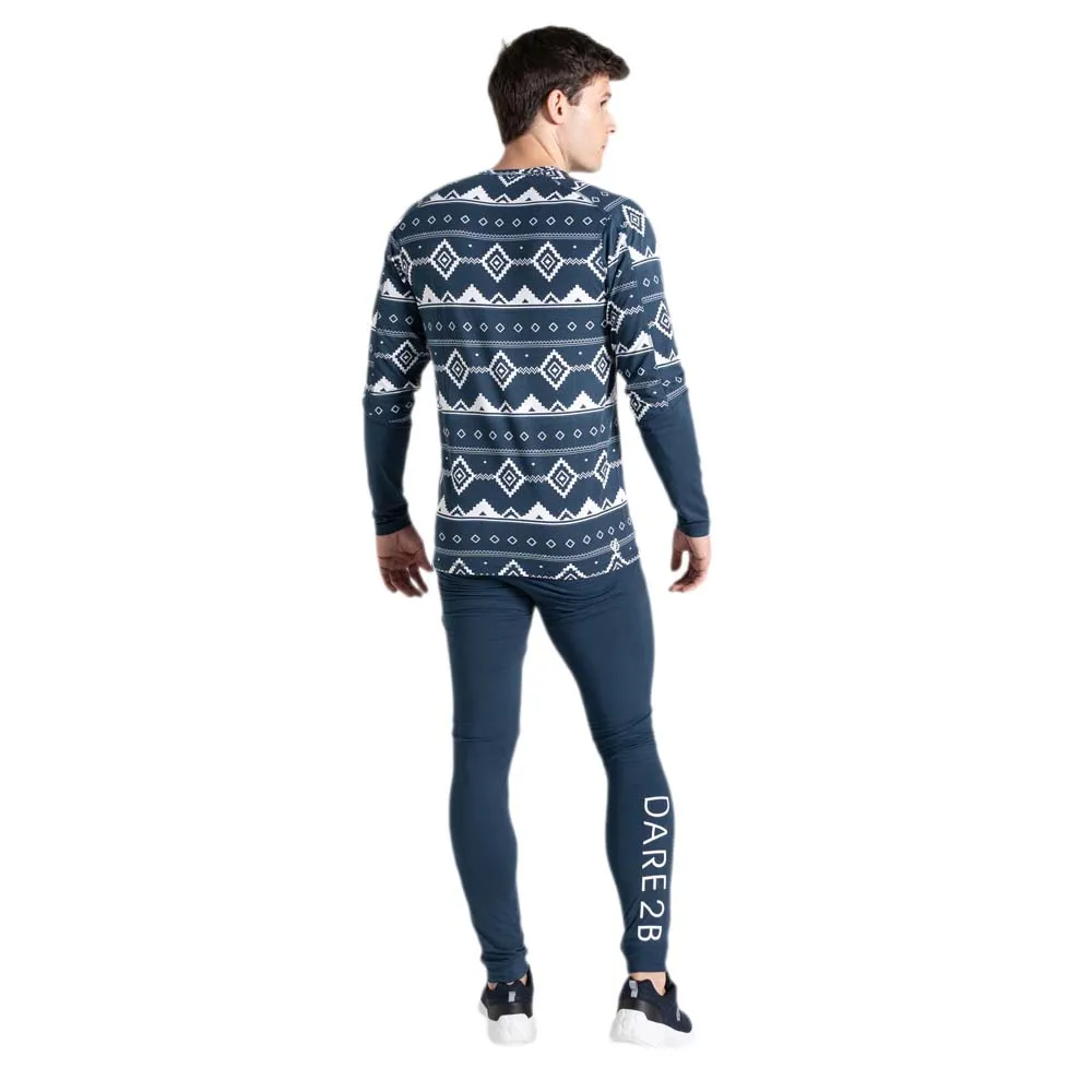 Купить Dare2B DMU398-F2M-M Набор базовых слоев Exchange III Moonlight Denim Fairisle Print M 7ft.ru в интернет магазине Семь Футов
