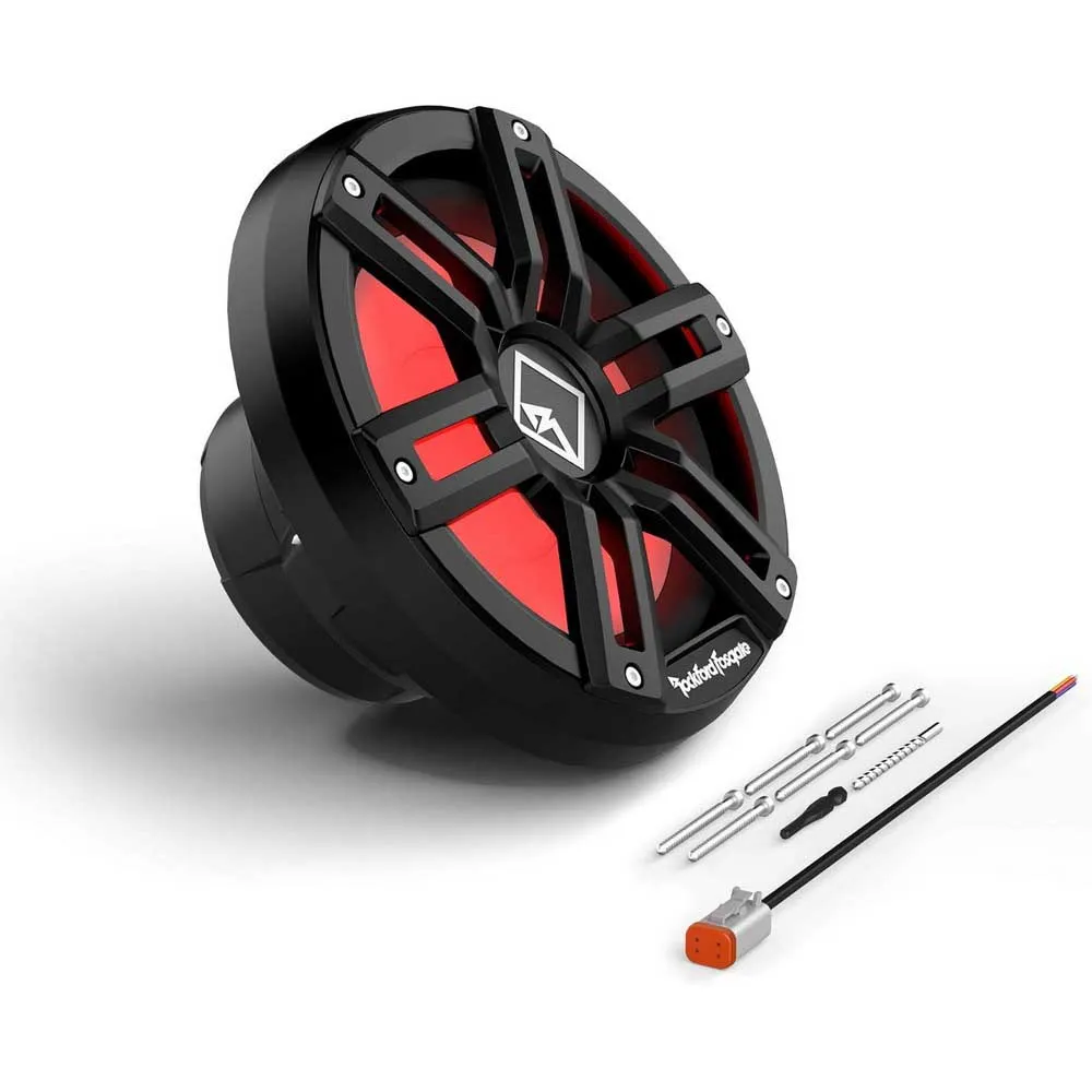 Купить Rockford fosgate 227-m2d412ib Сабвуфер DVC Color Optix Infinite Baffle 4Ohm Black / Silver 32x23x32 304.8 mm 7ft.ru в интернет магазине Семь Футов
