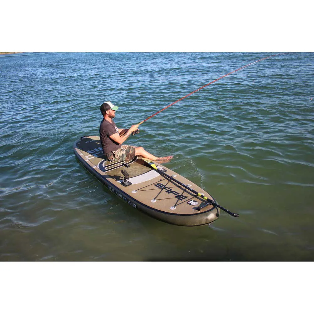 Купить Safe waterman hb100.019 Надувной комплект для падлбординга Wild Air 11´6´´ Military Green 90x55x23 350.5 cm 7ft.ru в интернет магазине Семь Футов