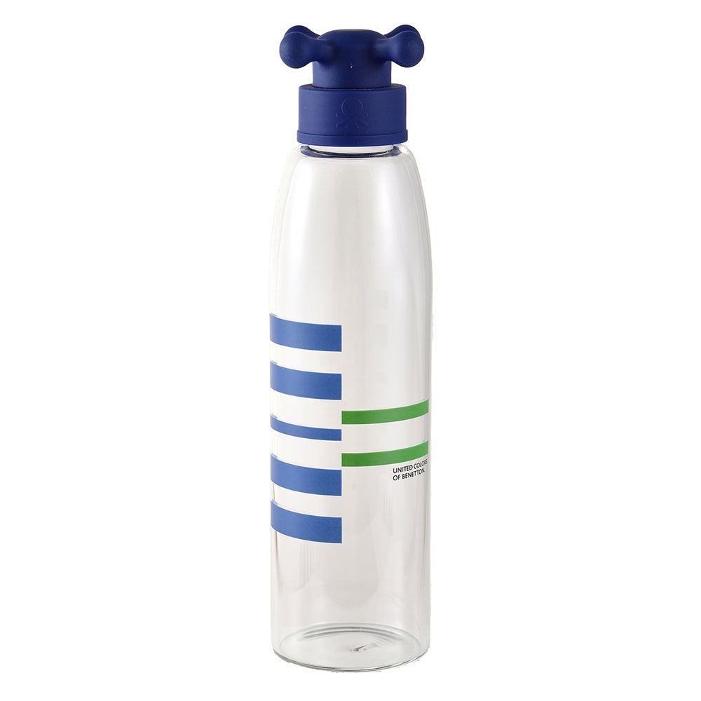 Купить Benetton BE344 500ml Borosilicate Бутылка для воды Blue 7ft.ru в интернет магазине Семь Футов