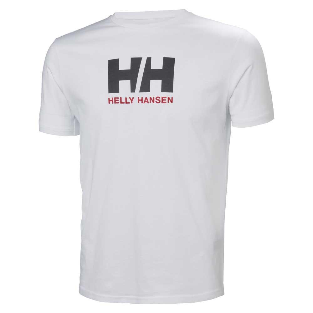 Купить Helly hansen 33979_001-S Футболка с коротким рукавом Logo Белая White S 7ft.ru в интернет магазине Семь Футов