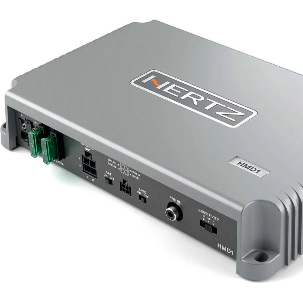 Купить Hertz her78213010 Усилитель HMD1 Mono 24.3x4.8x15.9 cm 500W Grey 25x16x10 7ft.ru в интернет магазине Семь Футов