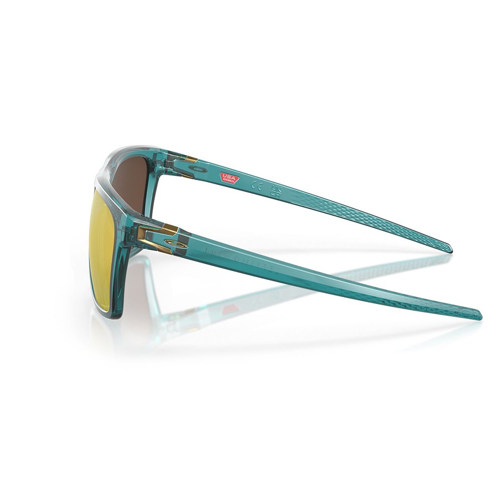 Купить Oakley OO9100-0657 Leffingwell Prizm Поляризованные Очки Matte Artic Surf Prizm Polarized 24K/CAT3 7ft.ru в интернет магазине Семь Футов