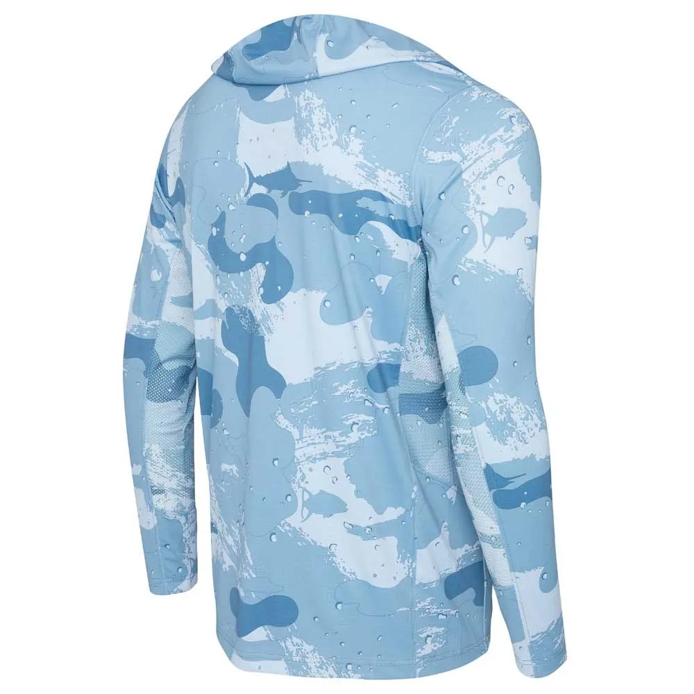 Купить Pelagic 1015251000-slt-m Толстовка с капюшоном Exo Tech Brush Camo Slate 40x30x12 7ft.ru в интернет магазине Семь Футов