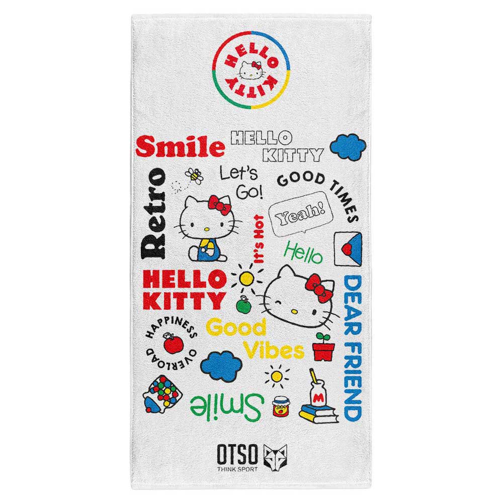 Купить Otso TOWEL-HKSMILE24-WUSZ полотенце Hello Kitty Smile Многоцветный Light Brown 150x75 cm 7ft.ru в интернет магазине Семь Футов