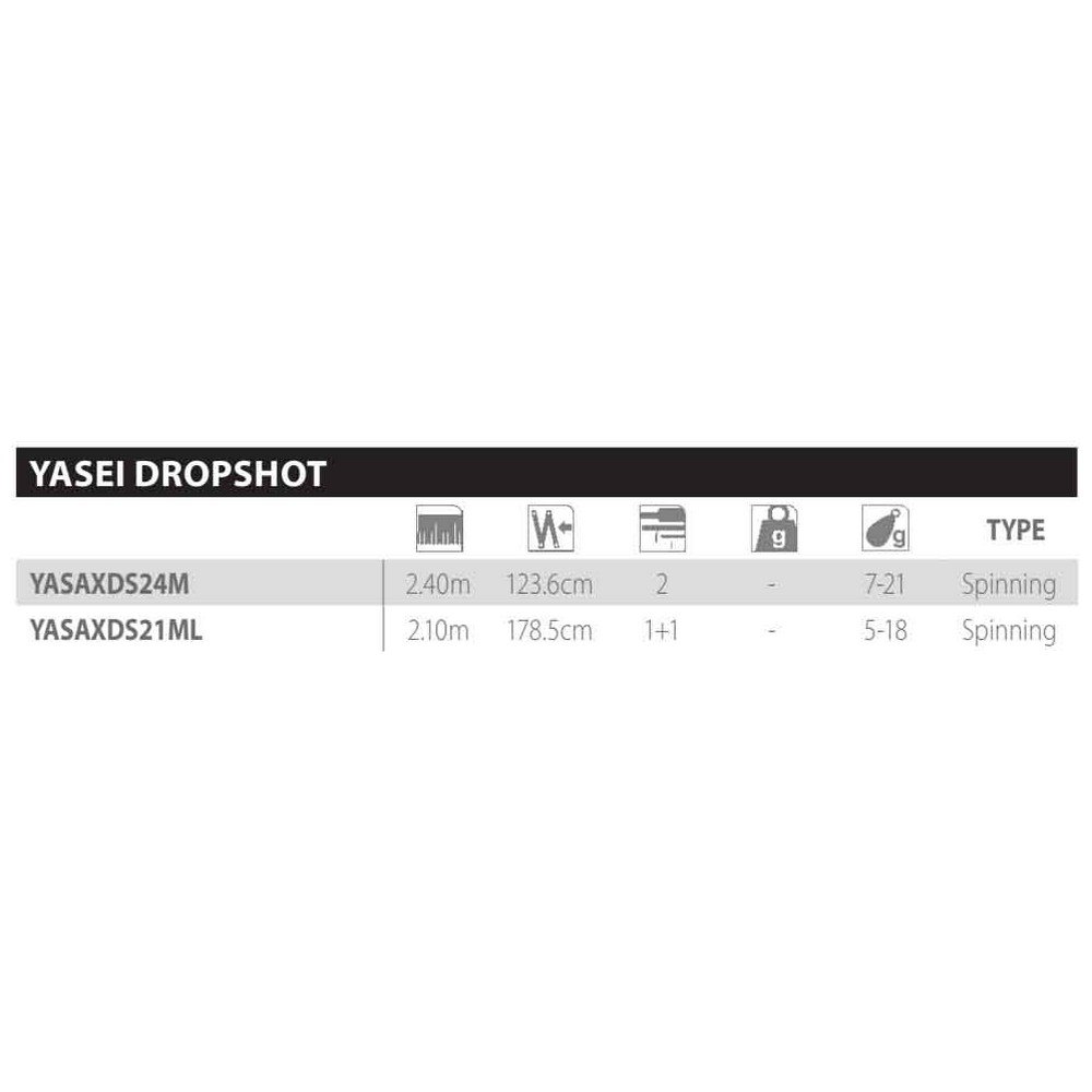 Купить Shimano fishing YASAXDS21ML Yasei Dropshot Спиннинговая Удочка 2.10 m  7ft.ru в интернет магазине Семь Футов