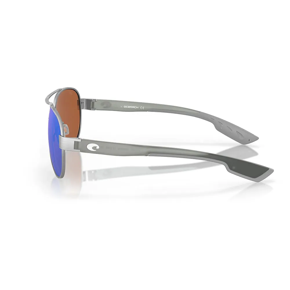 Купить Costa 06S4006-40060956 Поляризованные солнцезащитные очки Loreto Mirror Oc Ocearch Silver Green Mirror 580P/CAT2 7ft.ru в интернет магазине Семь Футов