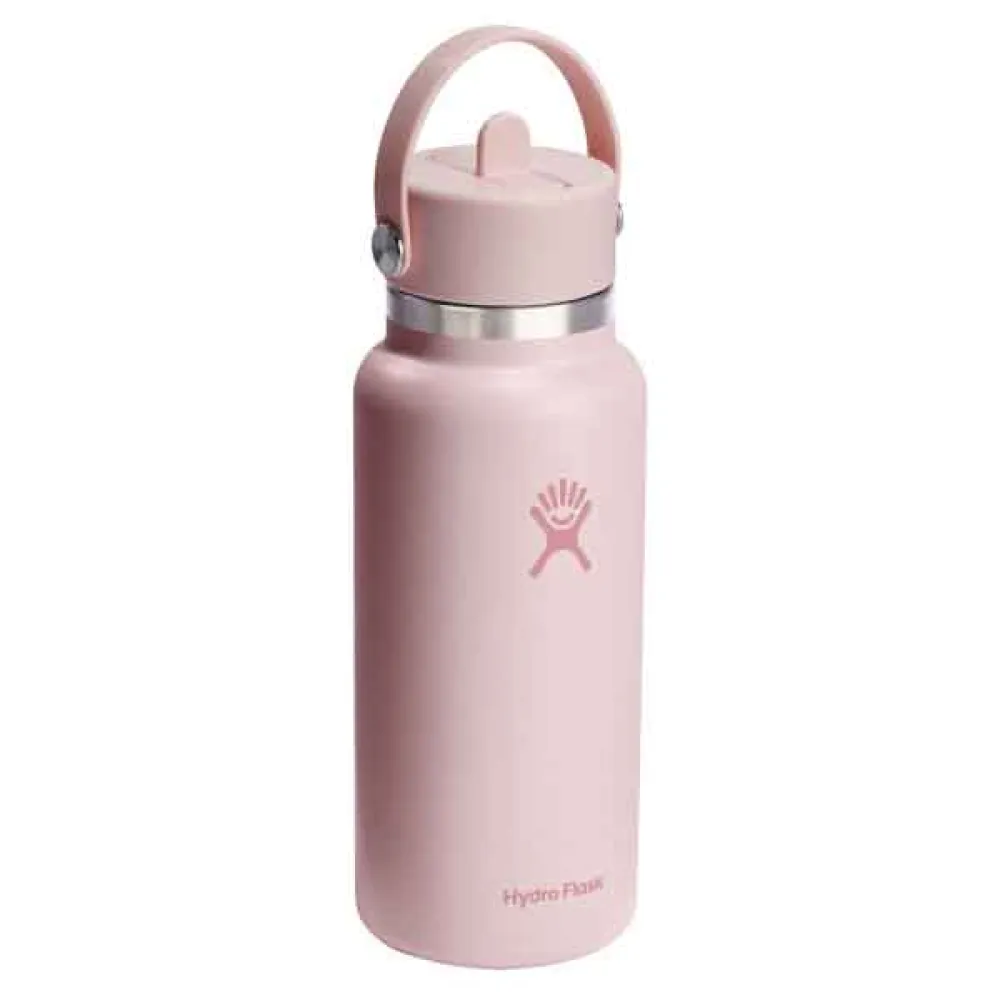 Купить Hydro flask W32CFS678 термос Wide Flex Straw Cap 945ml  Trillium 7ft.ru в интернет магазине Семь Футов