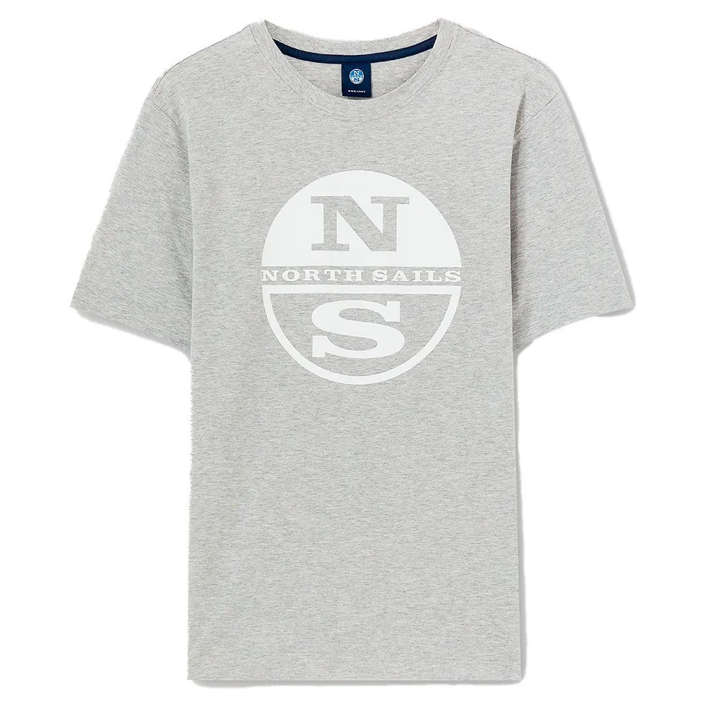 Купить North sails 692792-0926-4 Футболка с коротким рукавом Graphic Серый Grey Melange L 7ft.ru в интернет магазине Семь Футов