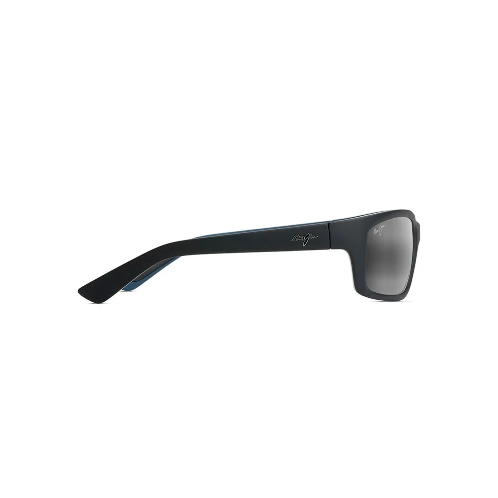 Купить Maui jim 766-02md-os поляризованные солнцезащитные очки Kanaio Coast Matte Soft Black / White / Blue 20x10x10 Neutral Grey/CAT3 7ft.ru в интернет магазине Семь Футов