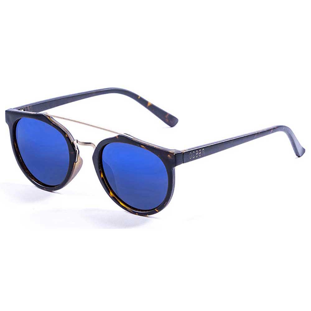 Купить Ocean sunglasses 73001.1 поляризованные солнцезащитные очки Classic I Frosted Demy Brown / Blue 7ft.ru в интернет магазине Семь Футов