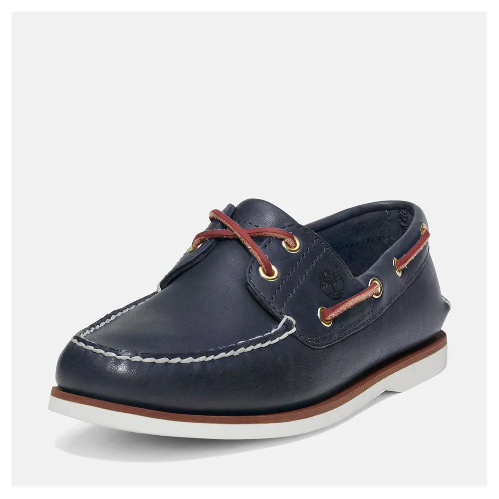 Купить Timberland tb1740364841w-110 Палубные туфли Classic Wide Blue 35x25x15 EU 45 7ft.ru в интернет магазине Семь Футов