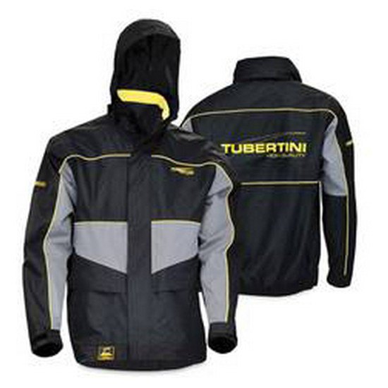 Купить Tubertini 713700G Куртка Aquatek Pro Черный  Black / Grey 4XL 7ft.ru в интернет магазине Семь Футов