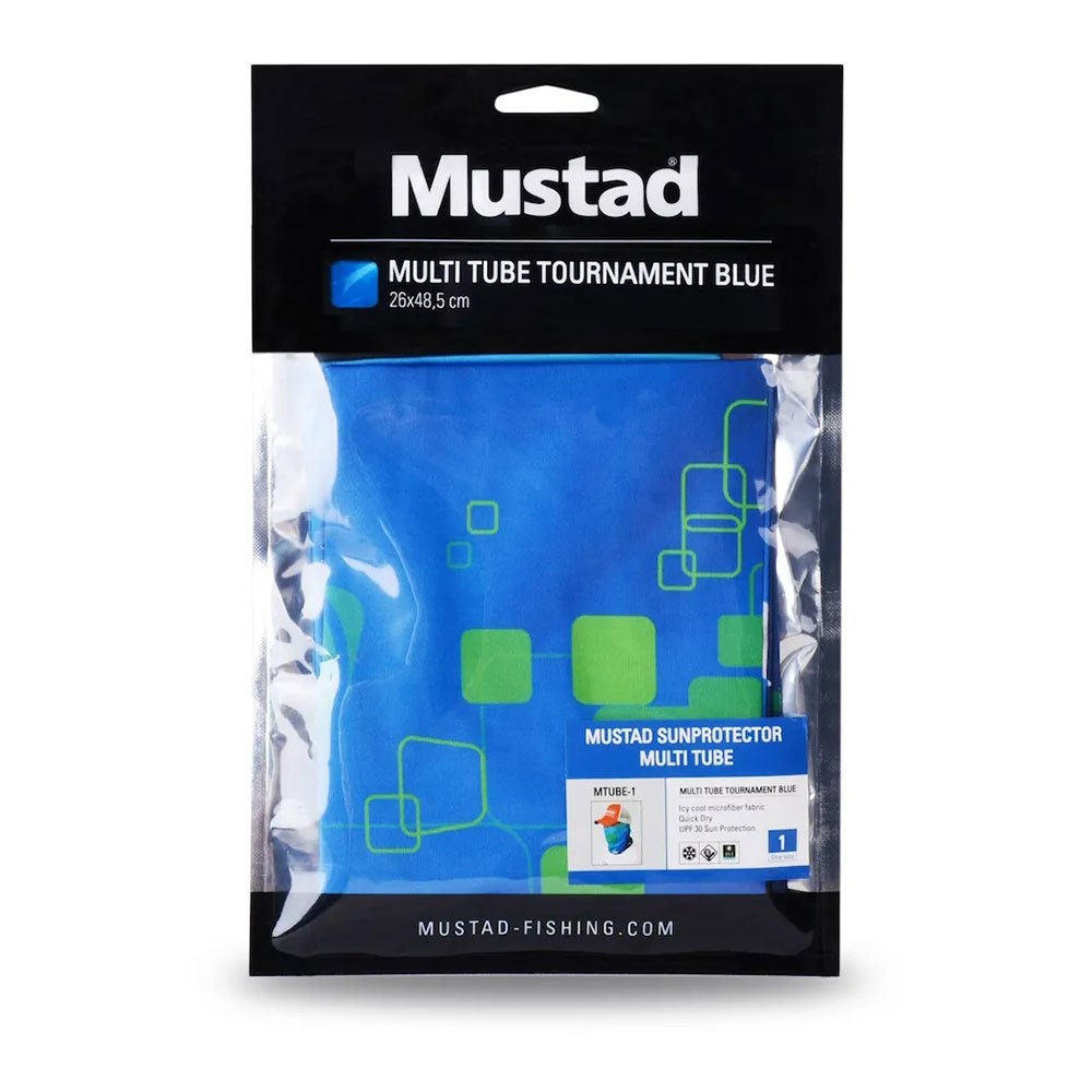 Купить Mustad MTUBE-1 Шарф-хомут Tournament Многоцветный Blue 7ft.ru в интернет магазине Семь Футов