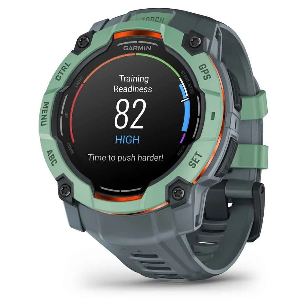 Купить Garmin 010-03020-01 Часы Instinct 3 50 mm Amoled Зеленый  Green / Grey 7ft.ru в интернет магазине Семь Футов