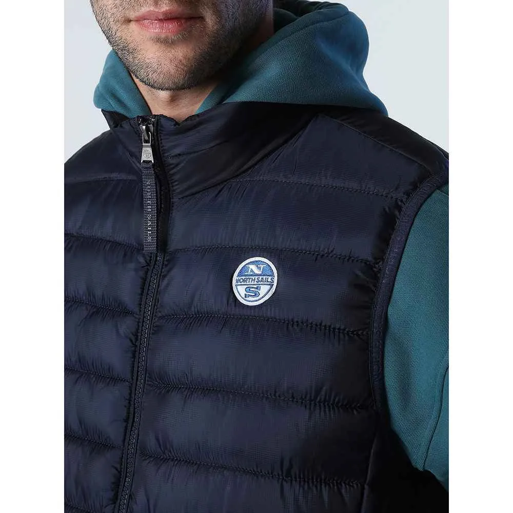 Купить North sails 603131-0802-3XL Жилет Skye Серый  Navy Blue 3XL 7ft.ru в интернет магазине Семь Футов