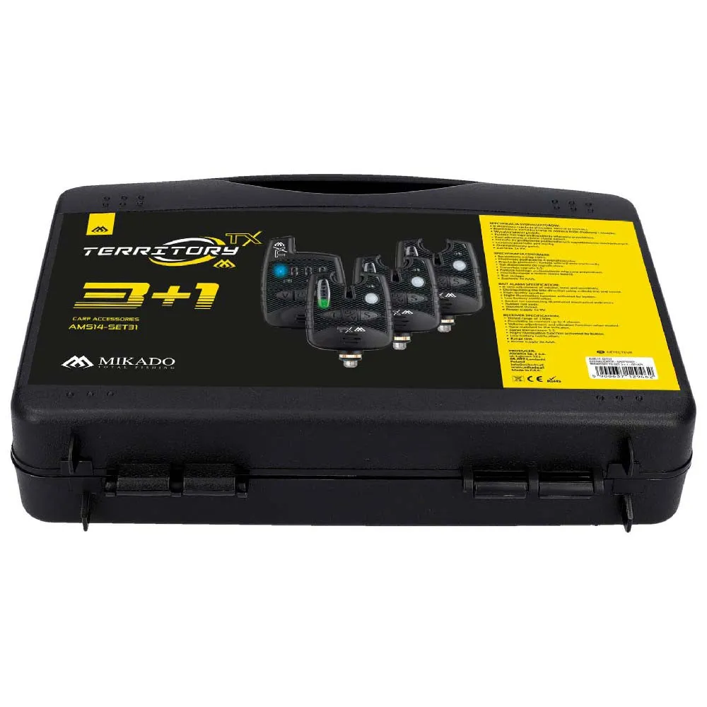 Купить Mikado ams14-set31 сигнализация укуса Territory TX 3+1 Black 30x20x10 7ft.ru в интернет магазине Семь Футов