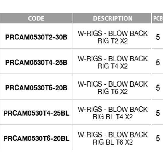 Купить Prowess PRCAM0530T2-30B Blow Back Rig T2 Лидер  Grey / Clear 7ft.ru в интернет магазине Семь Футов