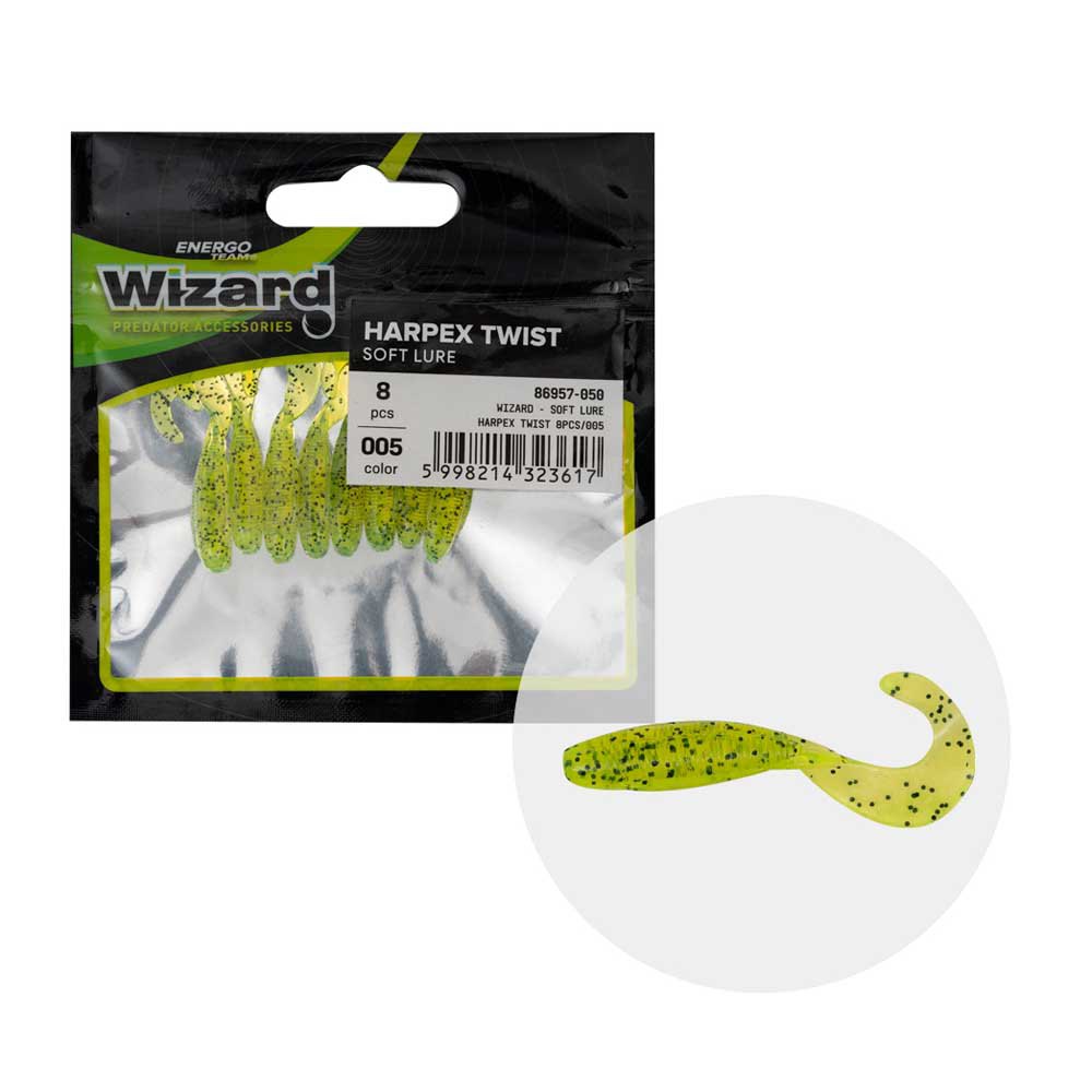 Купить Wizard 86957010 Harpex Twist Мягкая приманка 40 mm  001 7ft.ru в интернет магазине Семь Футов