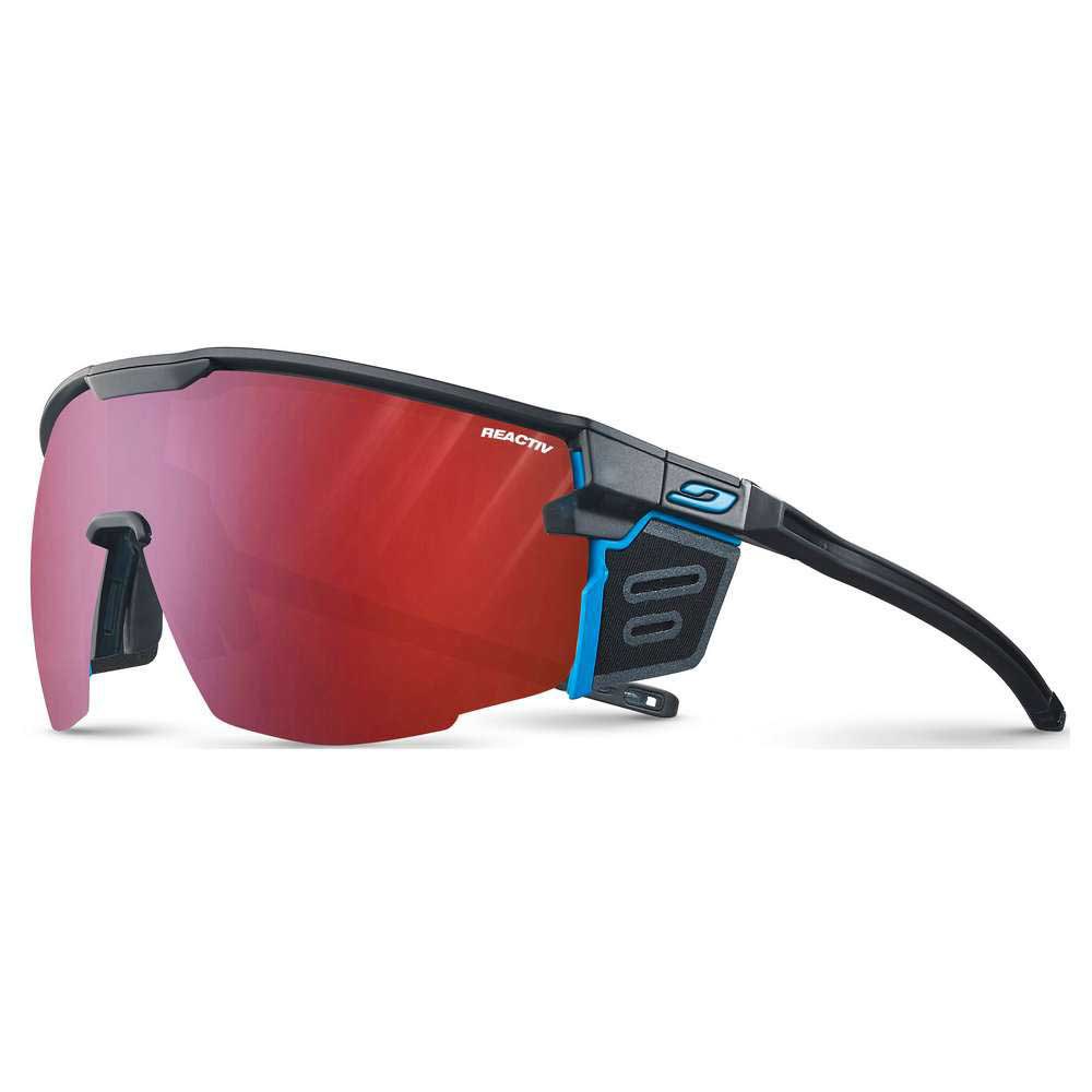 Купить Julbo J5474112 Ultimate Cover Солнцезащитные очки фотохромные поляризованные Black / Blue Reactiv/CAT0-3 HC 7ft.ru в интернет магазине Семь Футов