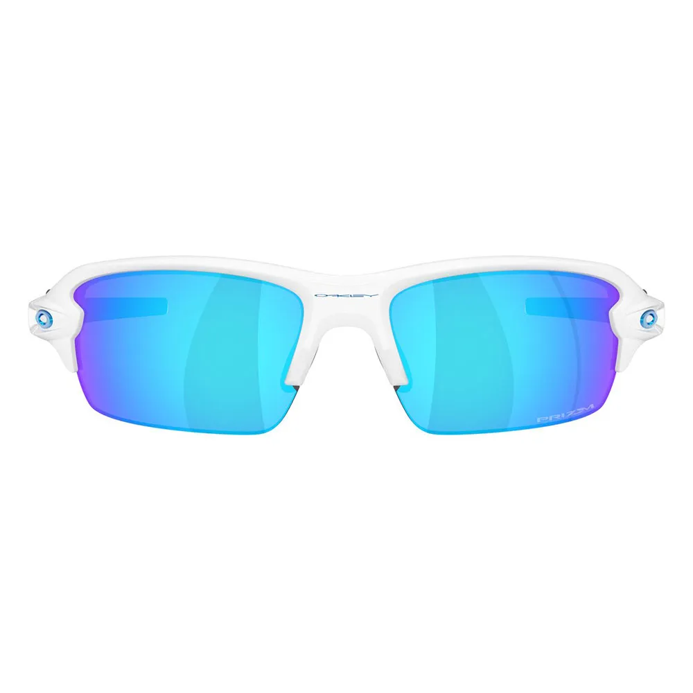 Купить Oakley OO9511-0259 Солнцезащитные очки Flak 2.0 s Polished White 01 Prizm Sapphire/CAT3 7ft.ru в интернет магазине Семь Футов