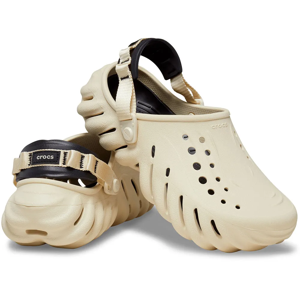 Купить Crocs 207937-2yj-m9/w11 Деревянные башмаки Echo Bone / Black 35x25x15 EU 42 7ft.ru в интернет магазине Семь Футов