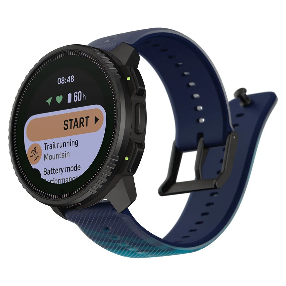 Купить Suunto SS051032000 Часы Vertical Solar UTMB World Series Голубой All Black / Navy Blue 7ft.ru в интернет магазине Семь Футов