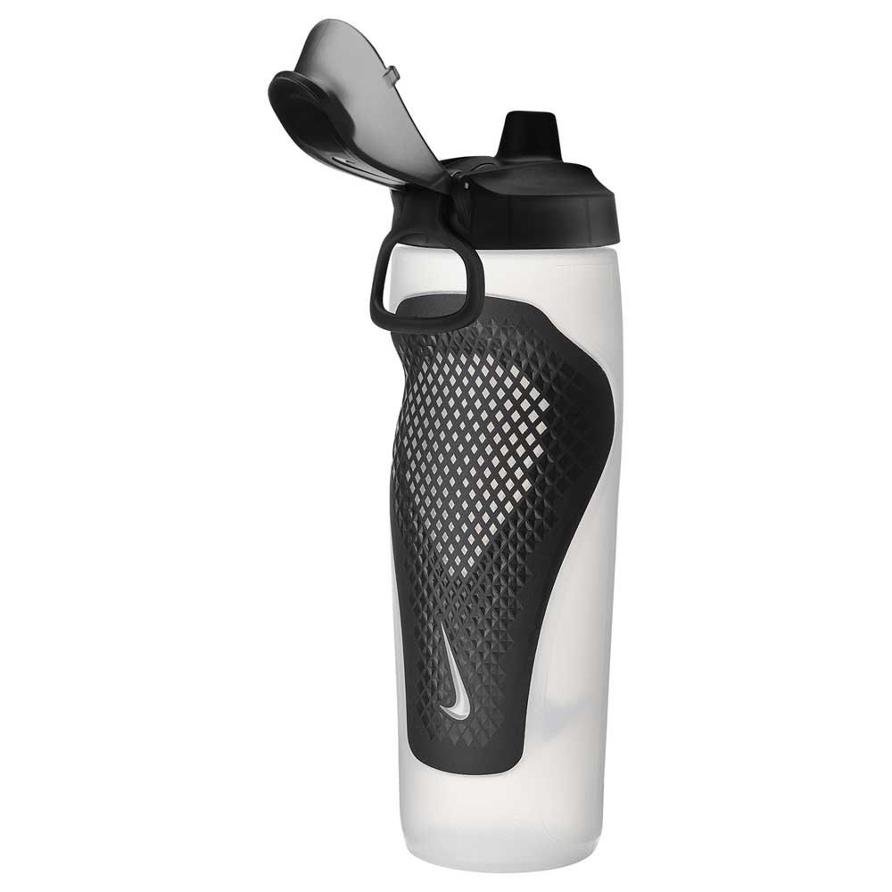 Купить Nike N100766812524 Refuel Locking Lid 24oz/700ml бутылка Бесцветный White / Black / Black 7ft.ru в интернет магазине Семь Футов