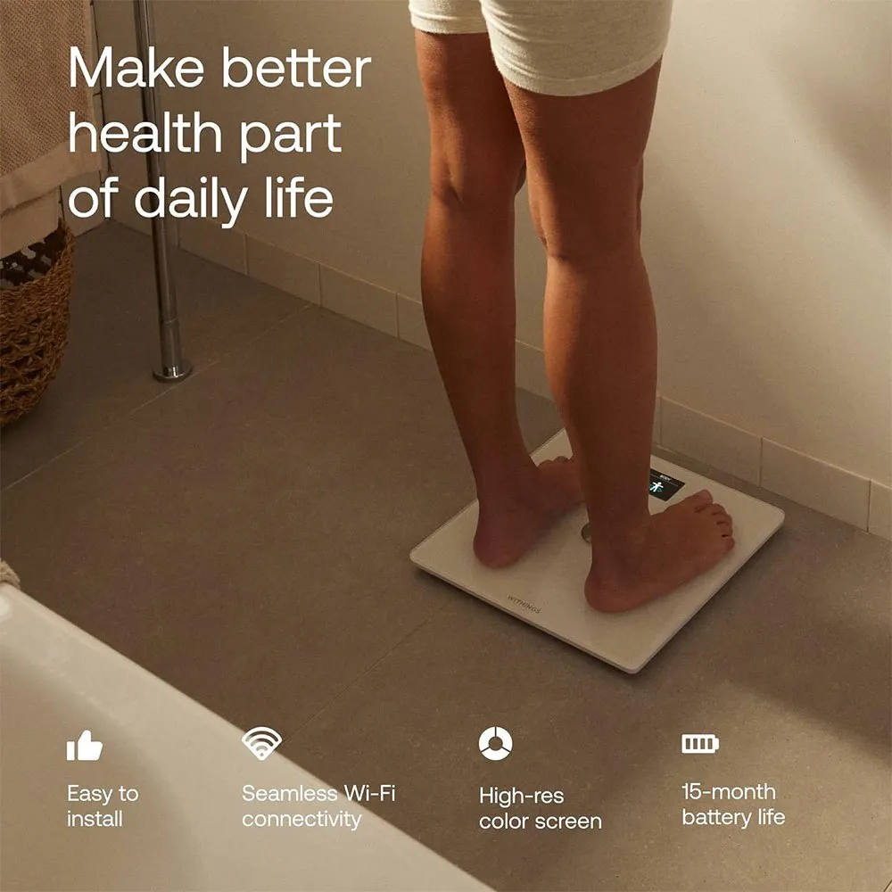 Купить Withings wit3700546708206 Весы Body Smart White 35x30x15 7ft.ru в интернет магазине Семь Футов